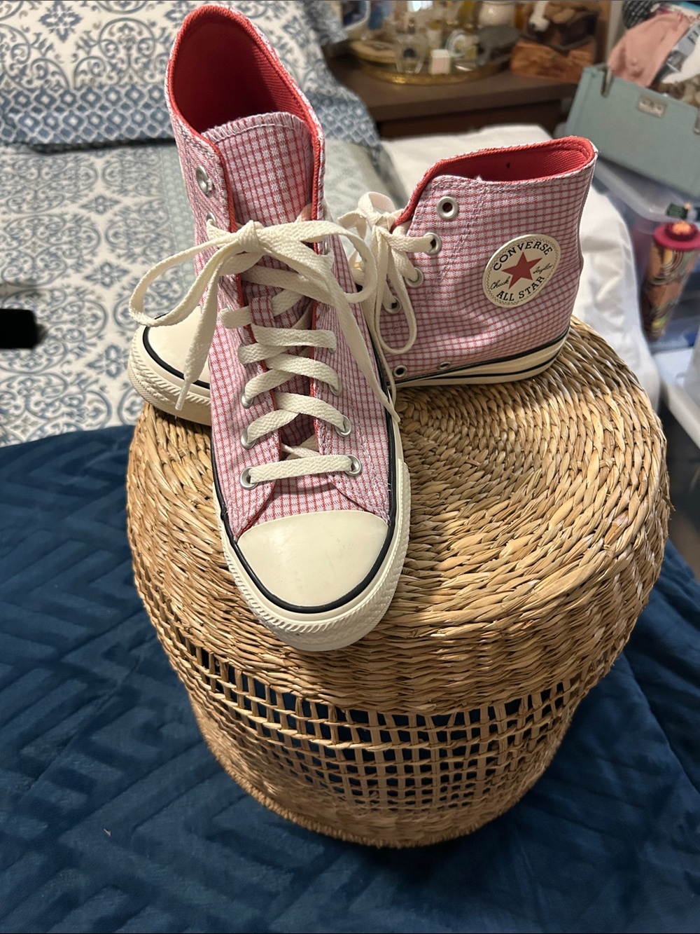 Converse Chuck Taylor All Star High ‘Checkered-Vapor Violet’ Sneakers